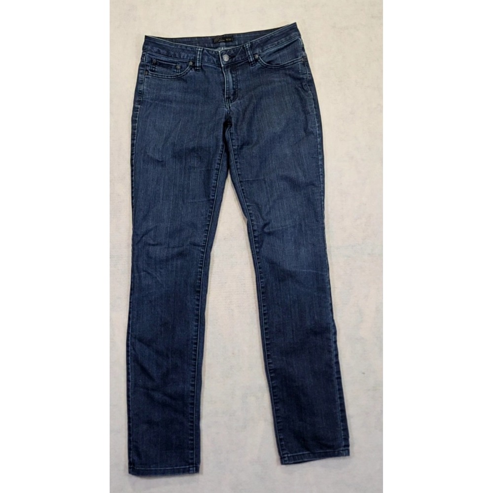 Prana Jeans Womens Skinny 6 / 28 Denim Mid Rise‎ Stretch Medium Blue Lightweight
